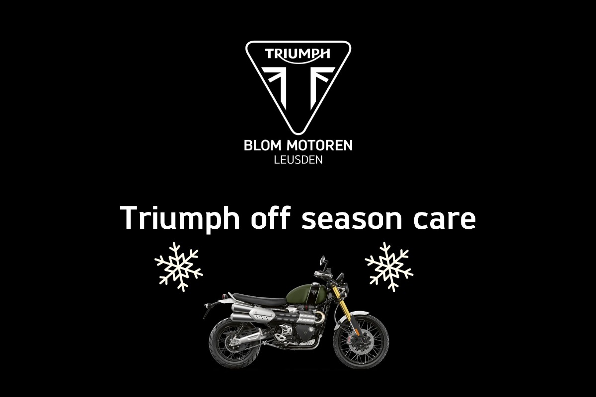 Triumph off season care