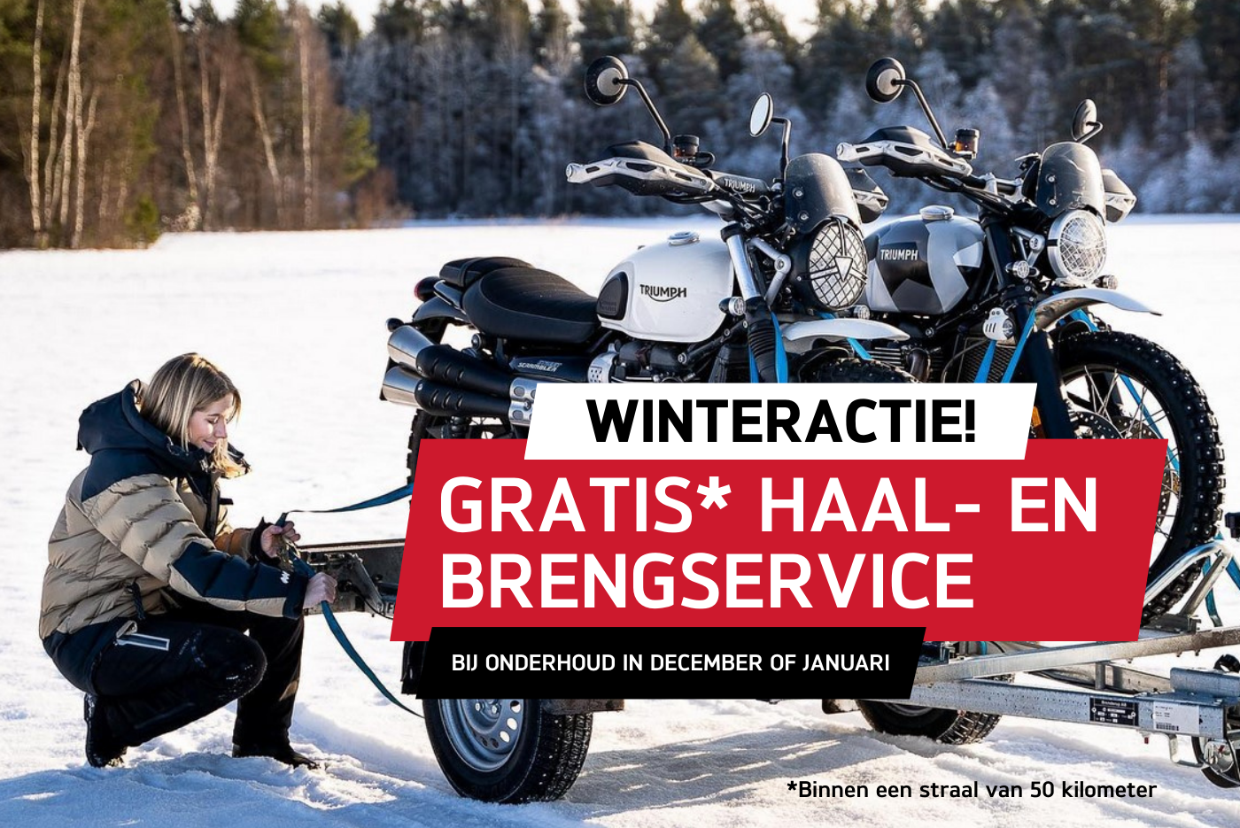 Winteractie: gratis haal- en brengservice bij onderhoud