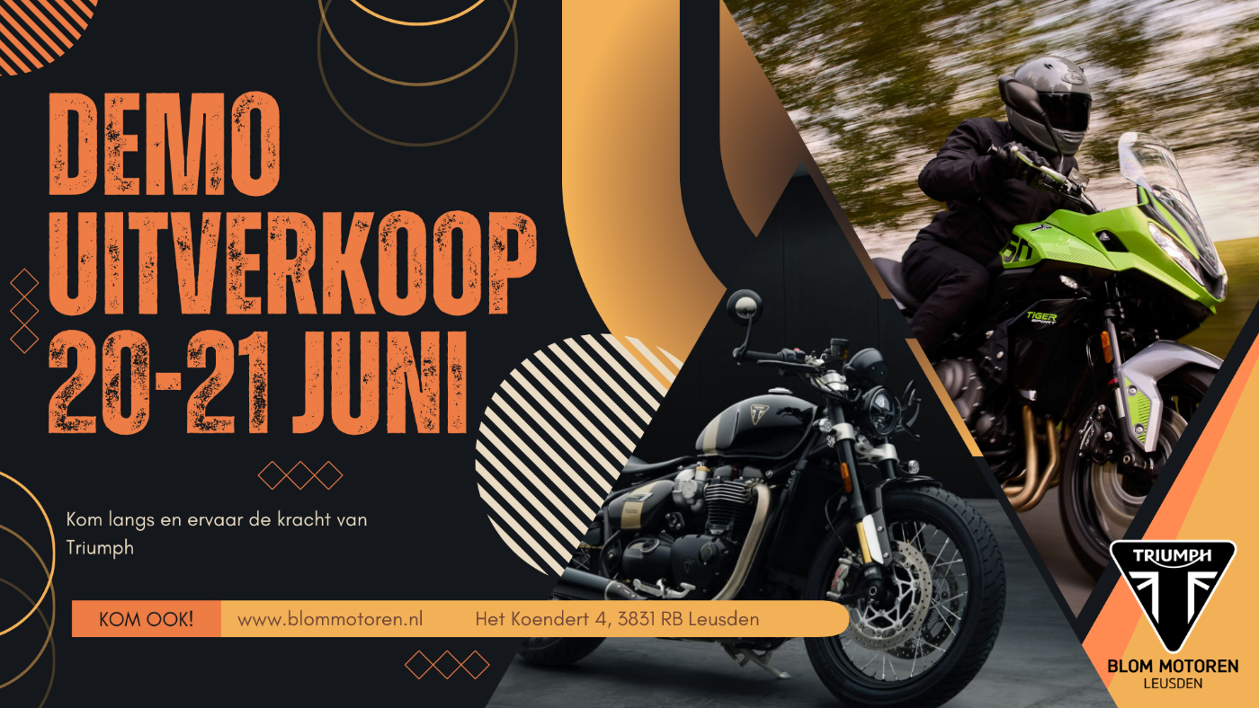 Triumph Demo uitverkoop
