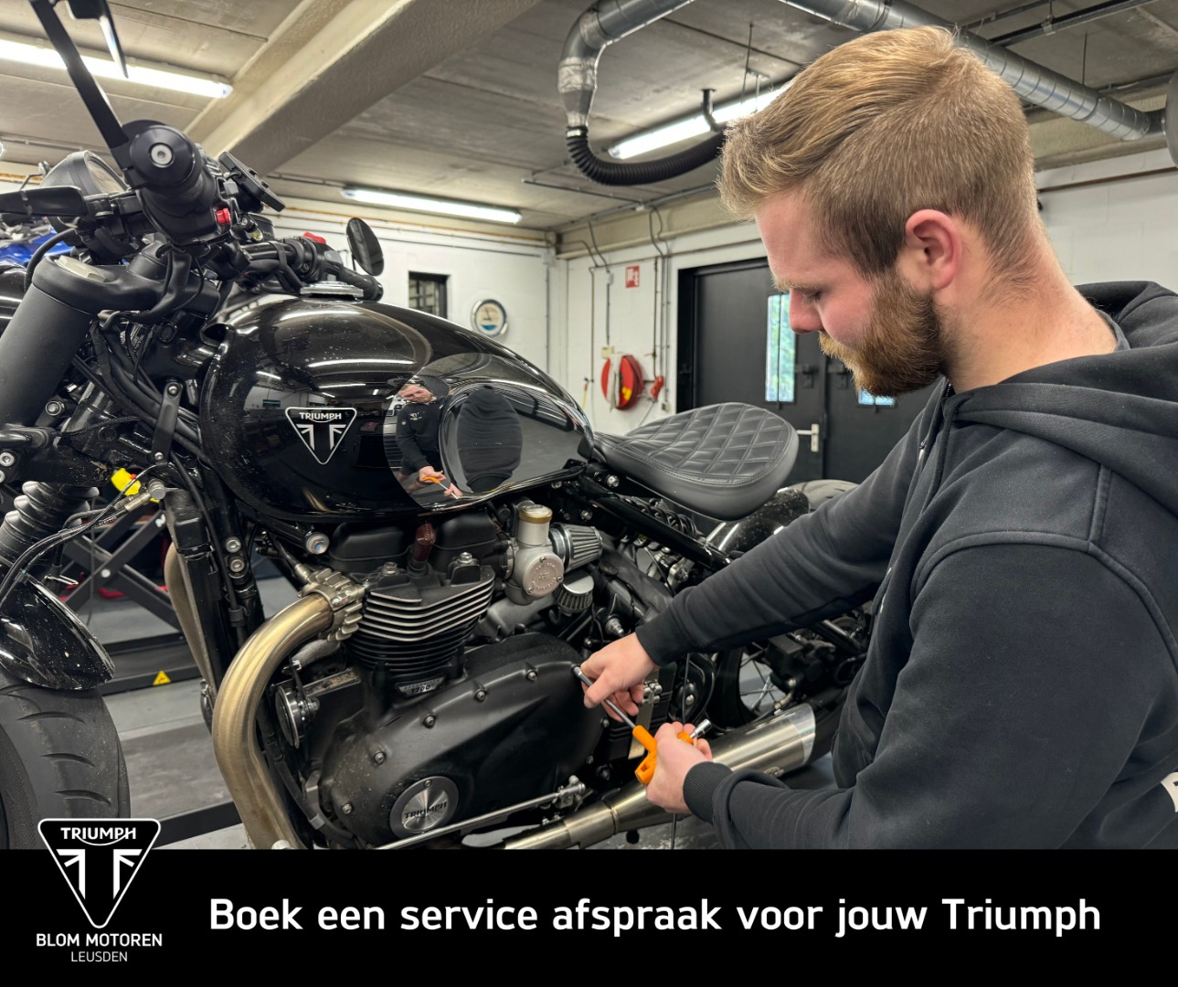 Plan jouw Triumph onderhoud bij Blom Motoren