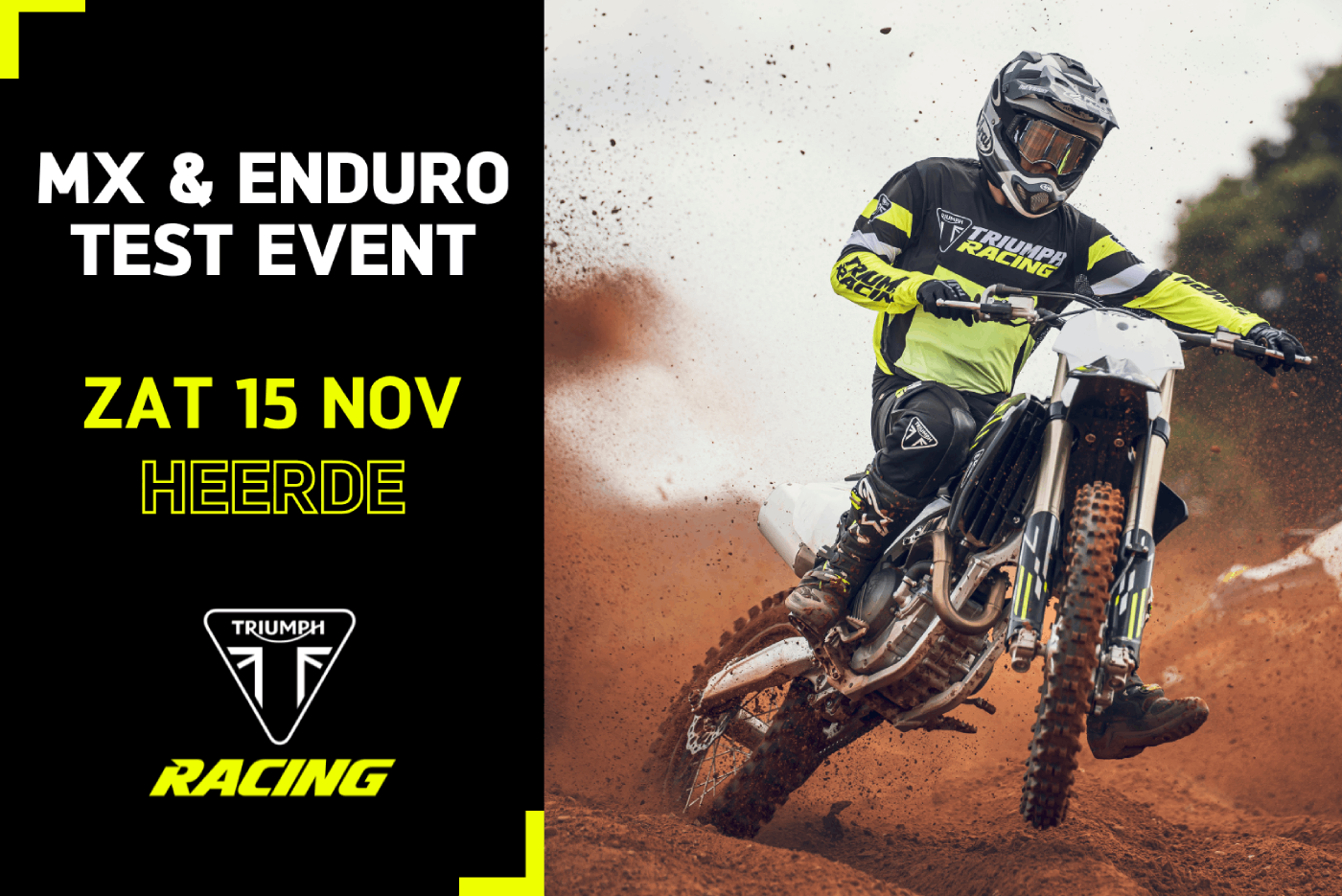 MX & Enduro Test Event - Zaterdag 15 november