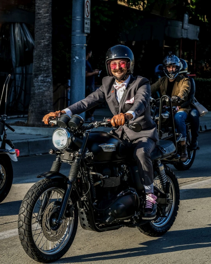 Triumph Motorcycles en The Distinguished Gentleman’s Ride